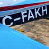 That's the bird: C-FAKH. Somehow the name doesn't sound right.